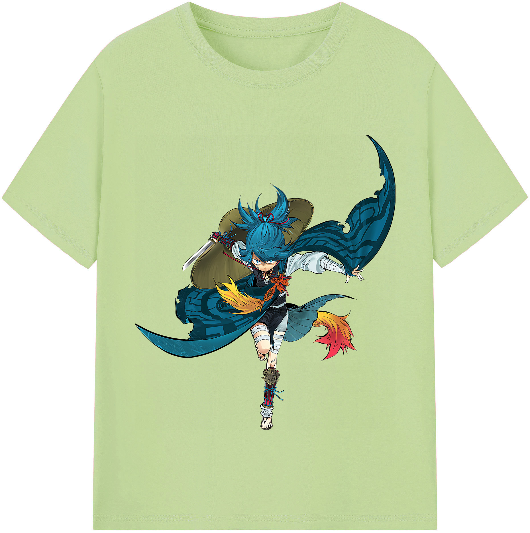 （画像用） 刀剣乱舞 Touken Ranbu 綿100％半袖Tシャツ（フロントプリント）